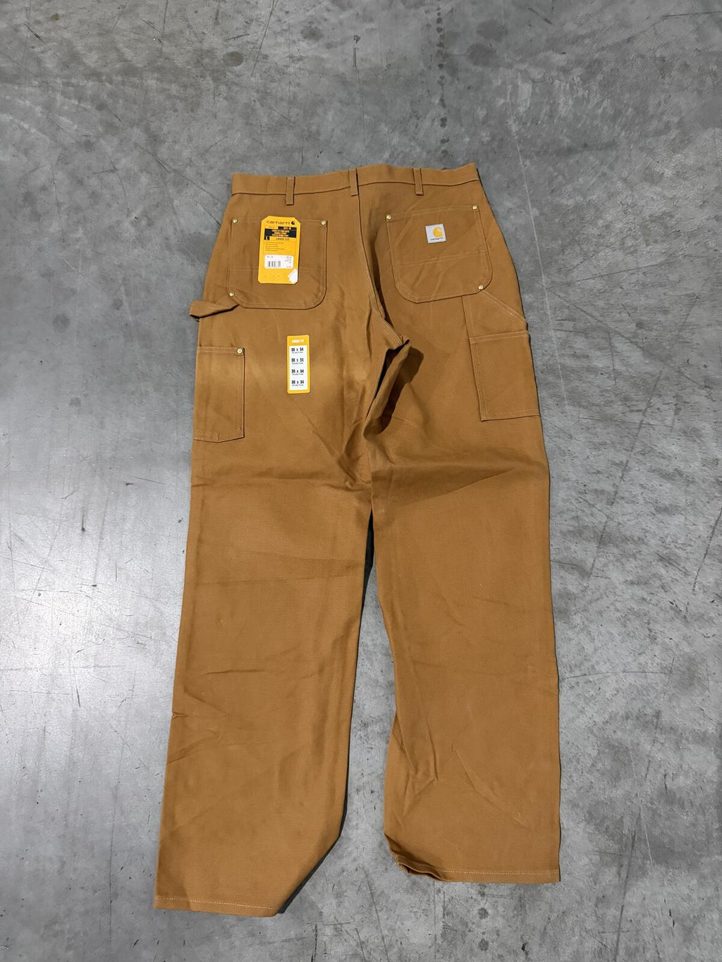 NWT Carhartt B01-M Double Knee Carpenter Pants Size 36x34 Vintage