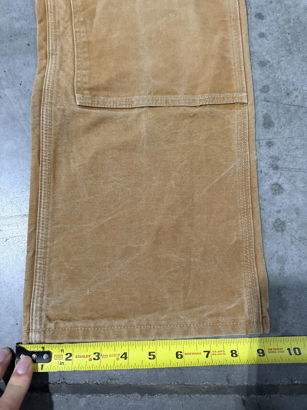 Carhartt B01 BRN Double Knee Carpenter Pants Size 34x30 Vintage