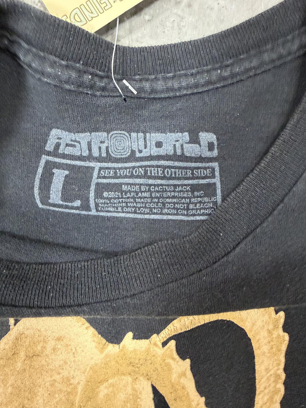 Travis Scott Astroworld Festival 2021 Concert Merch Goat Utopia Size Large